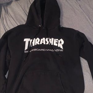 Black Thrasher Hoodie